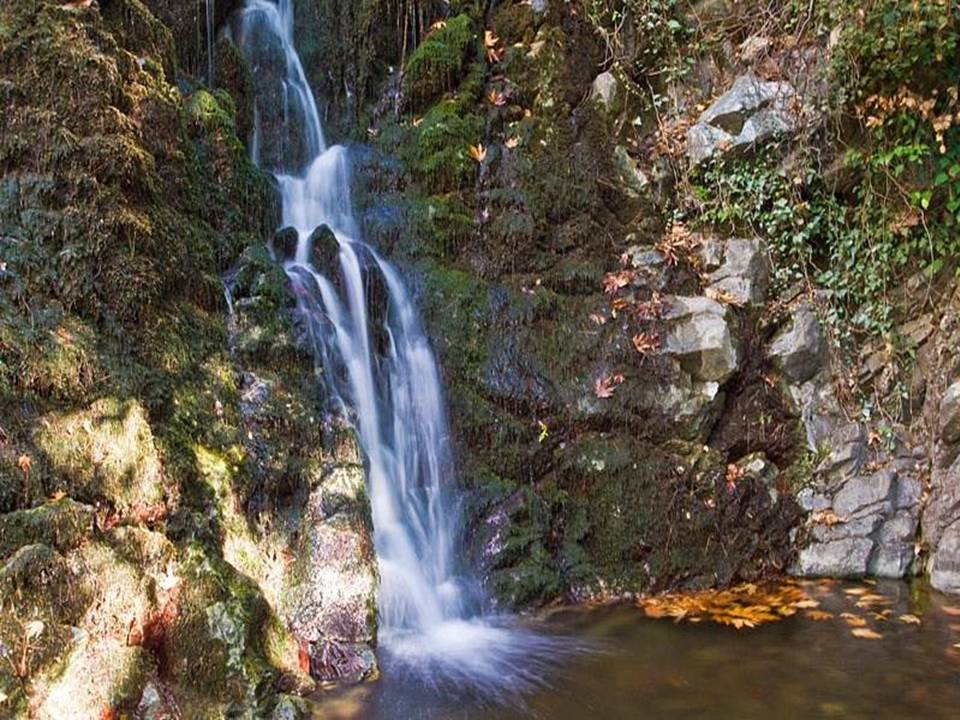 Chantara Waterfall in Cyprus