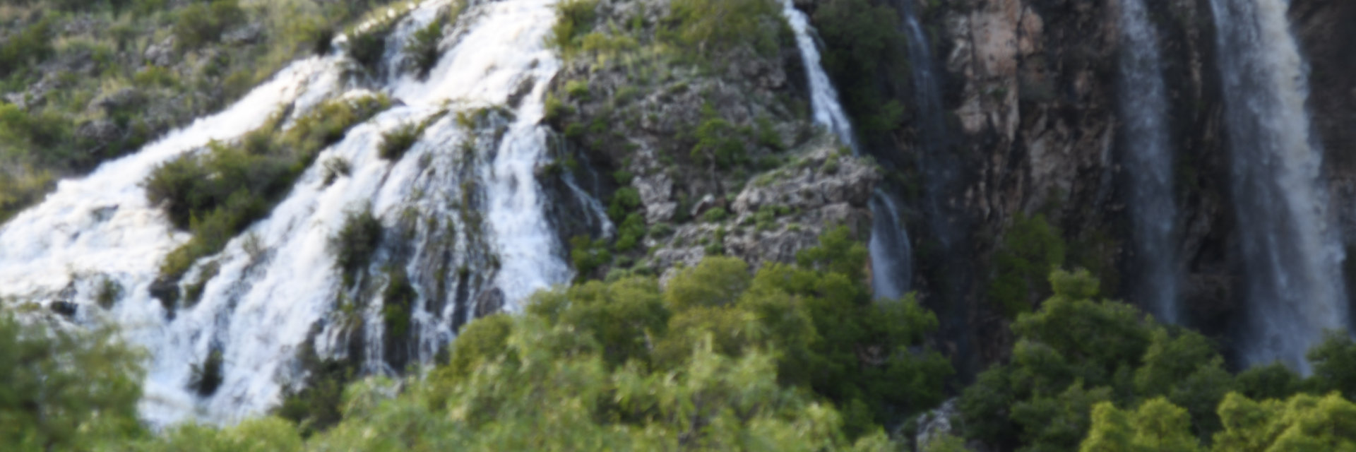 Trozena waterfall in Cyprus