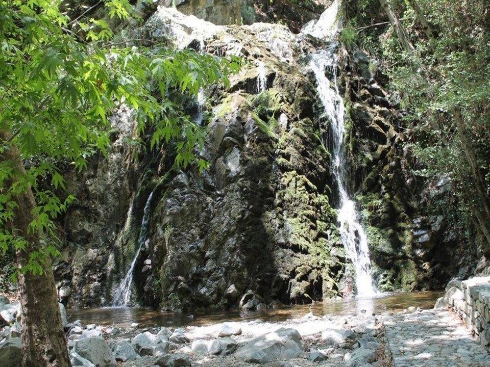 Foini Waterfall in Cyprus