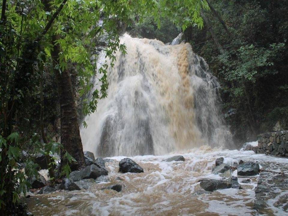 Foini Waterfall in Cyprus