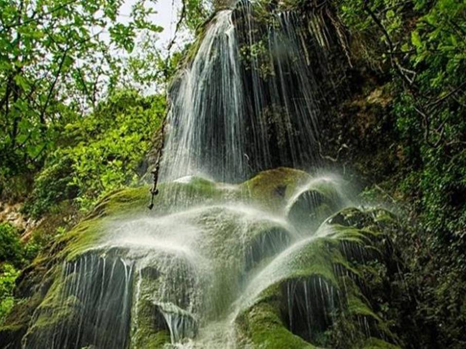 Kremmiotis Waterfall in Cyprus