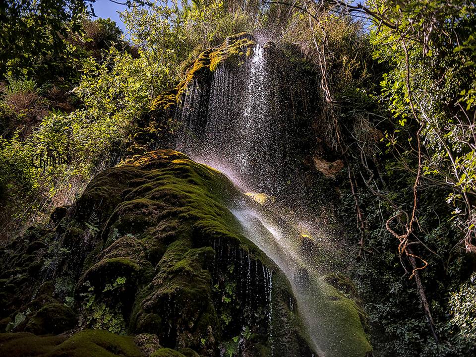 Kremmiotis Waterfall in Cyprus