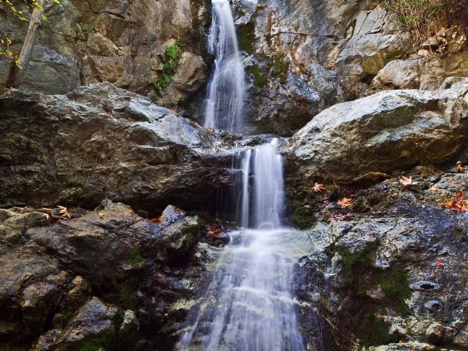 Mesa Potamos Waterfall in Cyprus