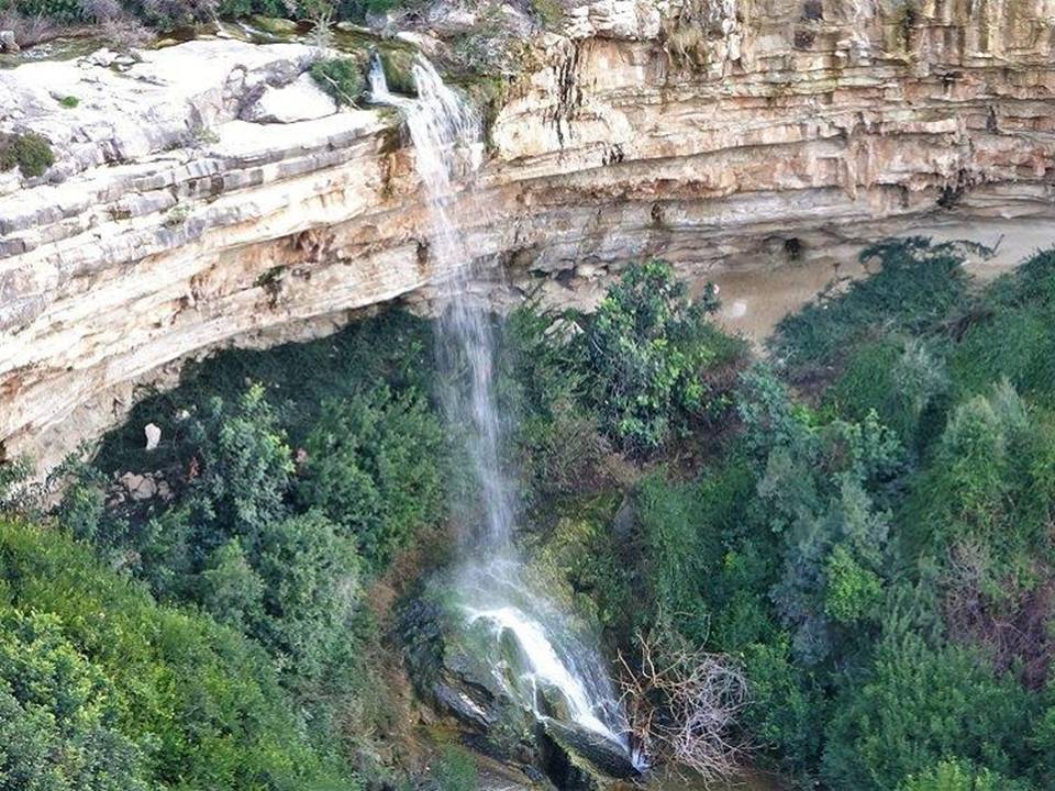 Prastio Waterfall in Cyprus