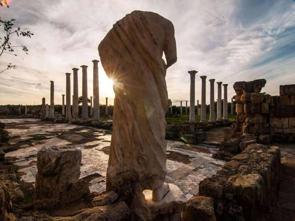 Salamis Historical Town Ruins