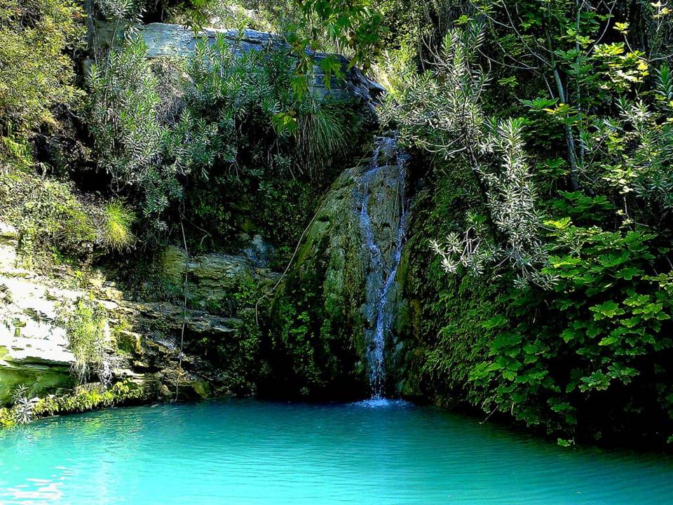 Waterfall in Cyprus