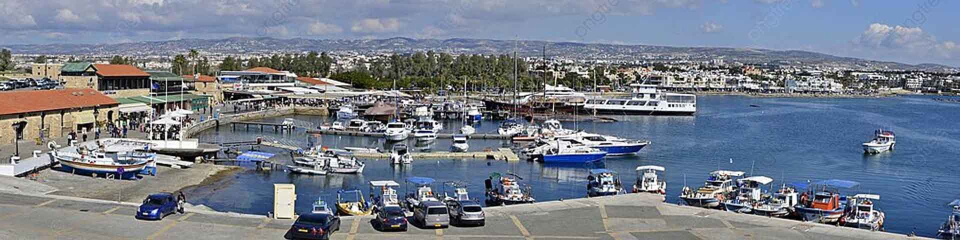 Paphos port in Kato Paphos